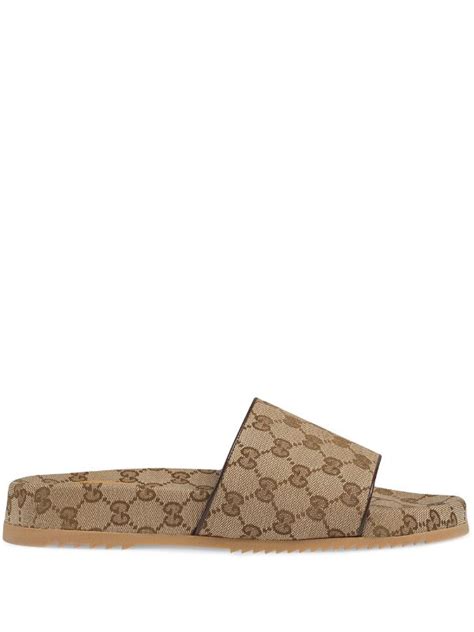 gucci slides women berry print|net a porter Gucci slide.